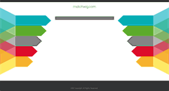 Desktop Screenshot of matchwig.com